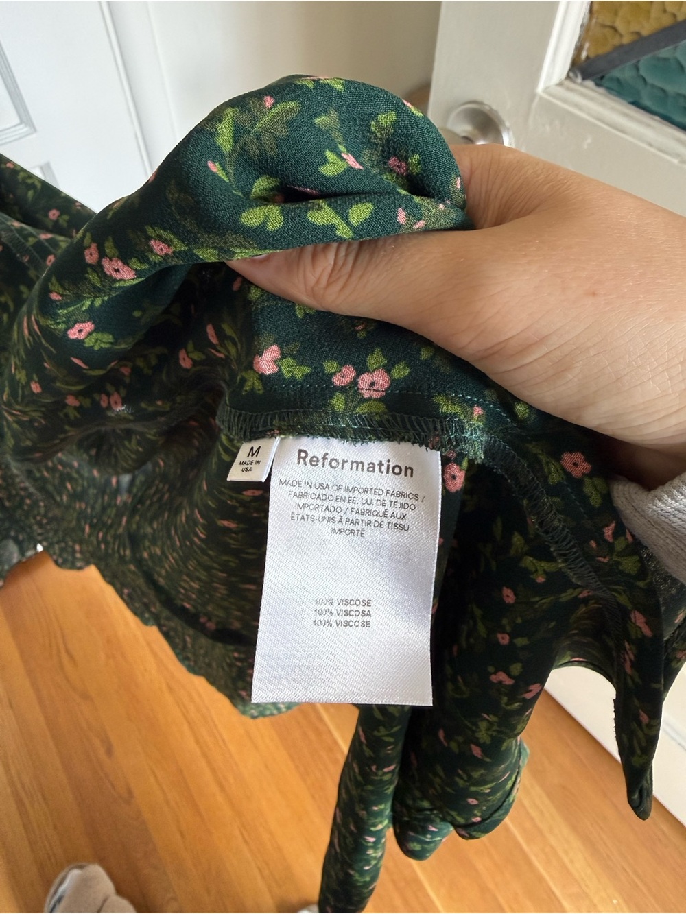 Reformation Winslow Wrap Dress - Picture 5 of 6